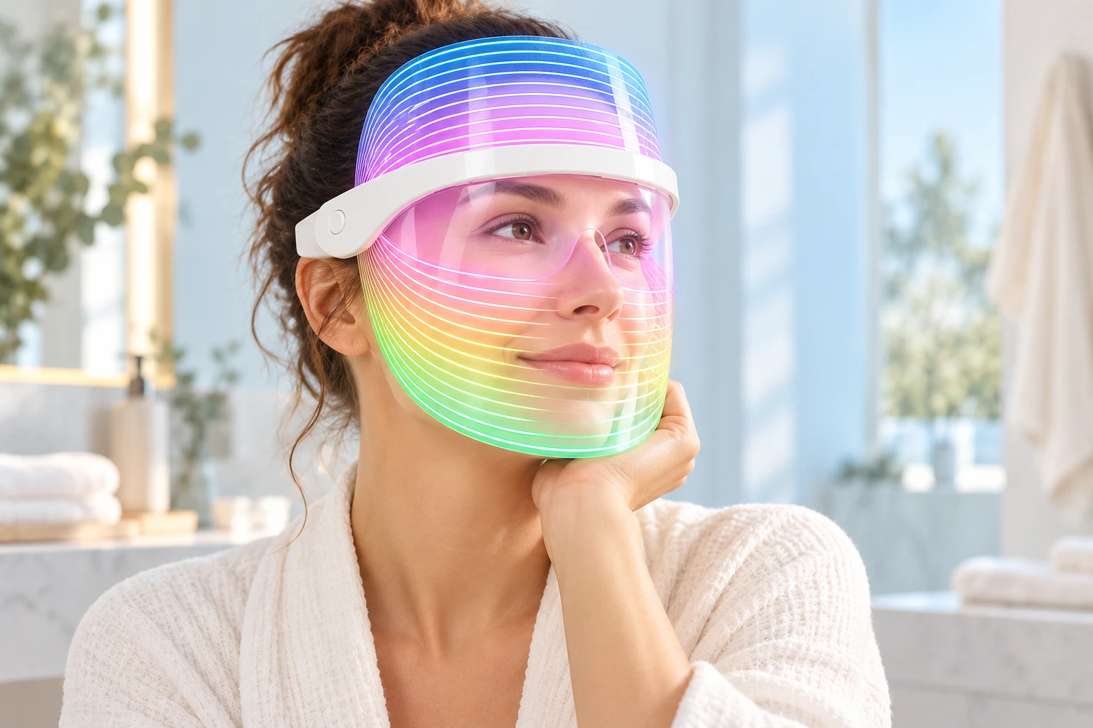 GlowMask Pro LED mask spa results at home