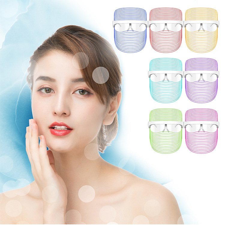 GlowMask Pro in use