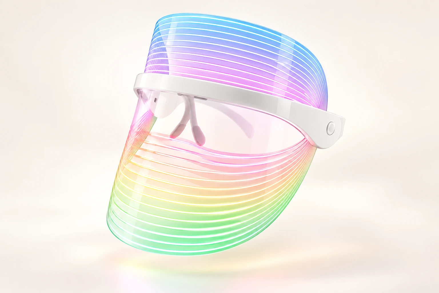 GlowMask Pro 7-color LED modes